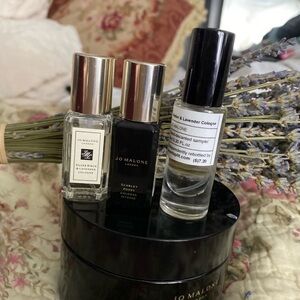 Jo Malone Skincare Trio - Black, Silver, and Clear